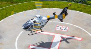 Emergency oral surgeon in Boulder, CO – Helicopter landing near Alpine Surgical for emergency transport