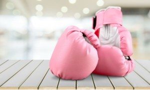 Pink Boxing Gloves - Breast Health Alpine Surgical Boulder, CO